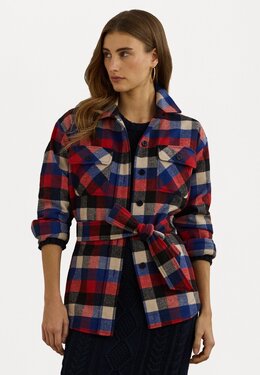 Lauren Ralph Lauren: Блуза на пуговицах 