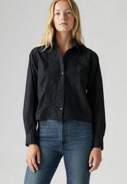 Levi's: Чёрная блуза 