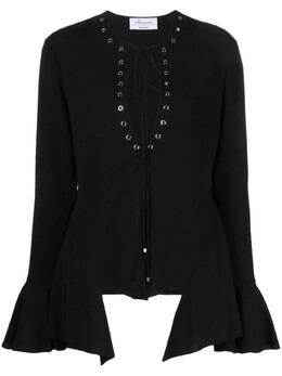 Blumarine: Чёрная блуза 
