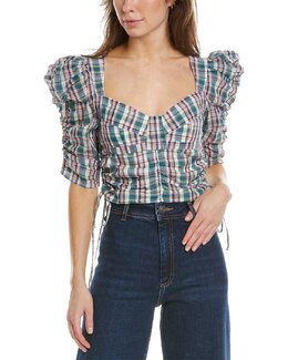 Isabel Marant: Синий топ 