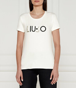 Liu Jo Sport: Белая футболка 