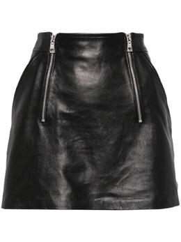 Elisabetta Franchi: Кожаная юбка 