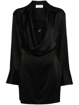 Blumarine: Атласное платье 