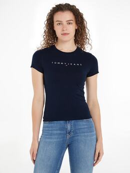 Tommy Jeans: Тёмная футболка 