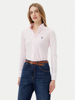 Polo Ralph Lauren: Розовая рубашка 