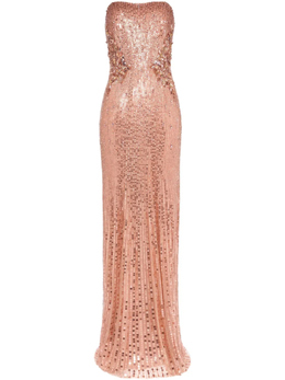 Jenny Packham: Розовое платье 