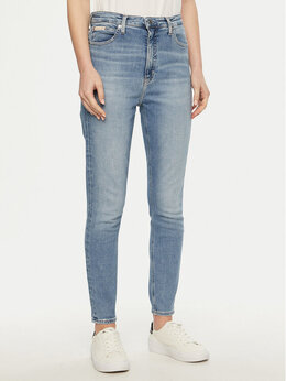 Calvin Klein Jeans: Голубые джинсы 