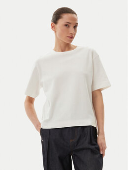 Max Mara: Белая футболка 