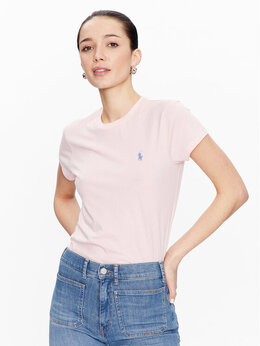 Polo Ralph Lauren: Розовая футболка 