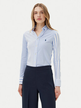 Polo Ralph Lauren: Синяя рубашка 