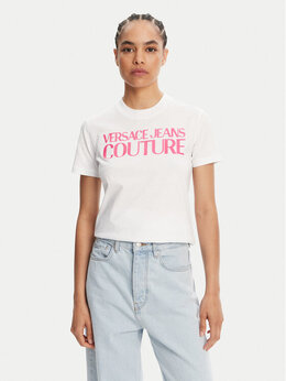 Versace Jeans Couture: Белая футболка 