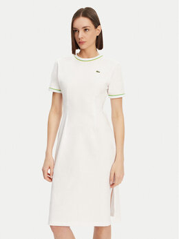 Lacoste: Белое платье 