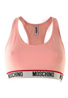 Moschino: Однотонный бюстгальтер 
