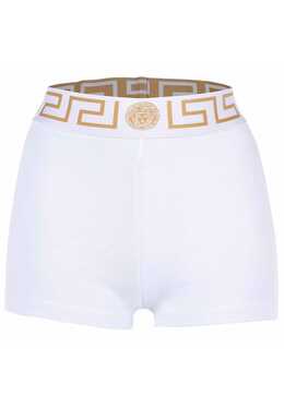 Versace: Хлопковые шорты 