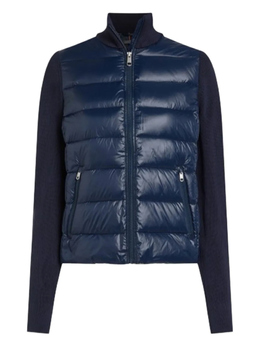 Tommy Hilfiger: Синий пуховик 