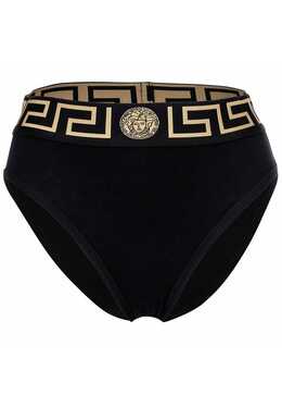 Versace: Чёрные трусы 