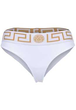 Versace: Белые трусы 