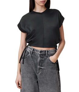 Allsaints: Атласная футболка 