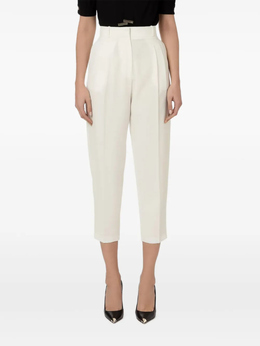 Elisabetta Franchi: Белые брюки 