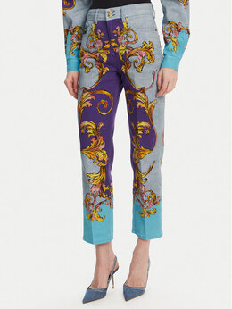 Versace Jeans Couture: Многоцветные джинсы 