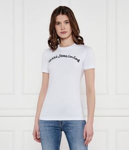 Versace Jeans Couture: Белая футболка 