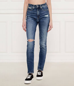 Calvin Klein Jeans: Синие джинсы 