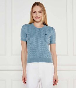 Lacoste: Синий свитер 