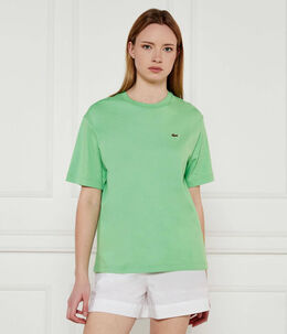 Lacoste: Зелёная футболка 