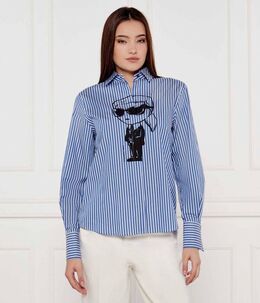 Karl Lagerfeld: Синяя футболка 