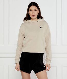 Armani Exchange: Жёлтый свитер 