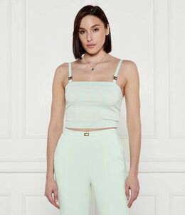 Elisabetta Franchi: Голубая футболка 