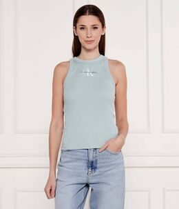 Calvin Klein Jeans: Синяя футболка 