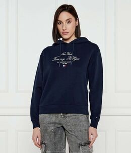 Tommy Hilfiger: Синий свитер 