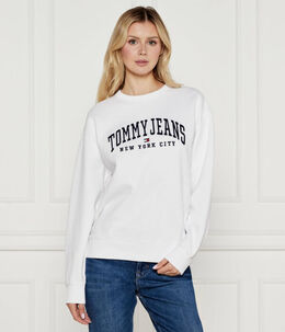 Tommy Jeans: Белый свитер 