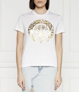 Just Cavalli: Белая футболка 