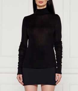 Elisabetta Franchi: Чёрная блуза 