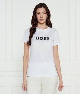 BOSS Orange: Белая футболка 