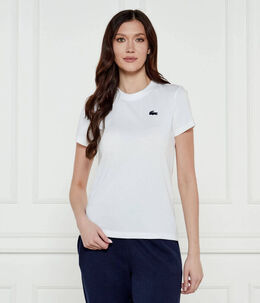 Lacoste: Белая футболка 