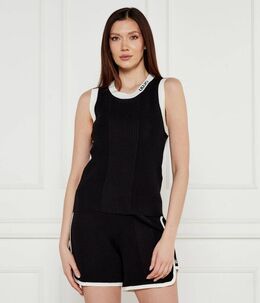 Liu Jo Sport: Чёрная футболка 