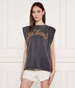 Just Cavalli: Чёрная футболка 