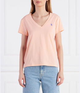 Polo Ralph Lauren: Розовая футболка 