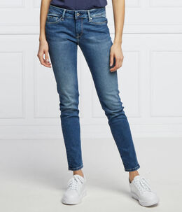 Pepe Jeans London: Синие джинсы 