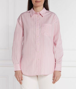 Lauren Ralph Lauren: Розовая рубашка 
