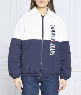 Tommy Jeans: Белая куртка 