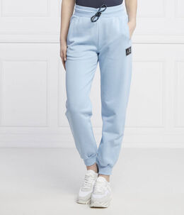 Armani Exchange: Синие брюки 