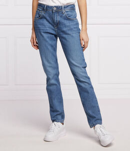 Pepe Jeans London: Фиолетовые джинсы 