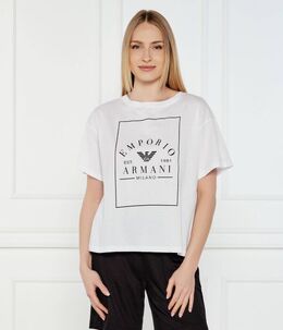 Emporio Armani: Белая футболка 