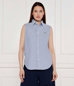 Polo Ralph Lauren: Синяя рубашка 