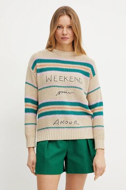 Weekend Max Mara: Бежевый свитер 