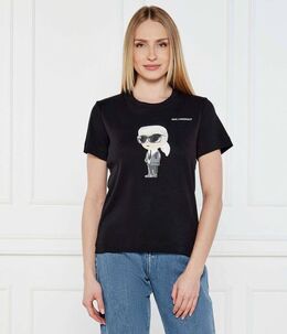 Karl Lagerfeld: Чёрная футболка 